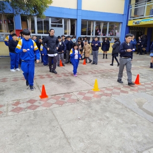 Realizan recreo entretenido conmemorando las Fiestas Patrias